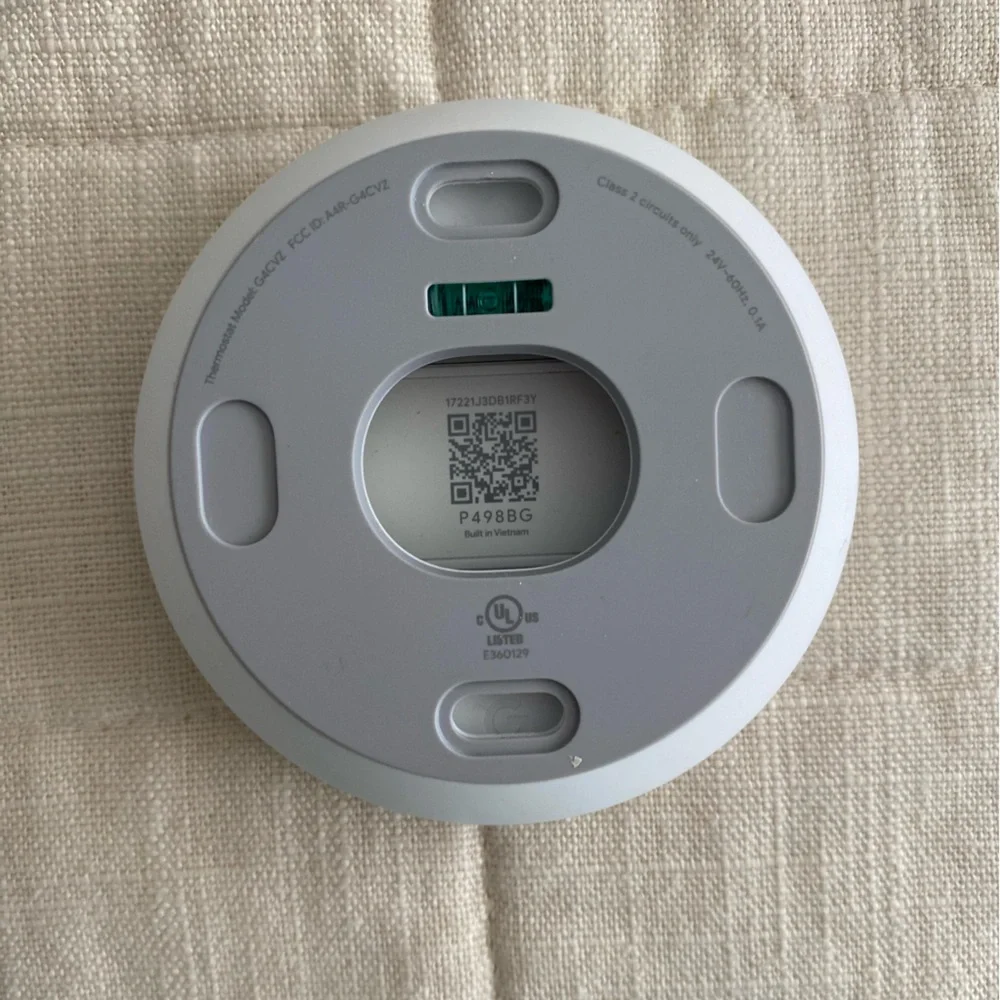 Google Nest Thermostat, color: snow